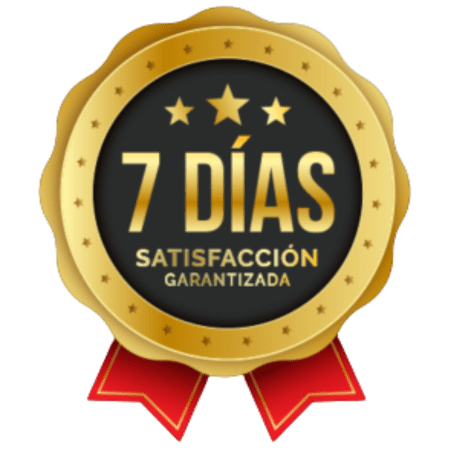 7 DÍAS DE GARANTÍA