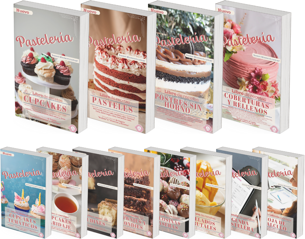 PACK RECETAS DE PASTELERÍA
