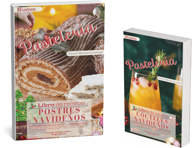 Libro de recetas de Postres Navideños y Cócteles Navideños